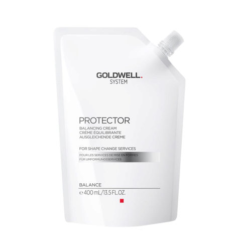 Goldwell Nuwave System Protector 400ml - balancing cream for treated and fragile hair