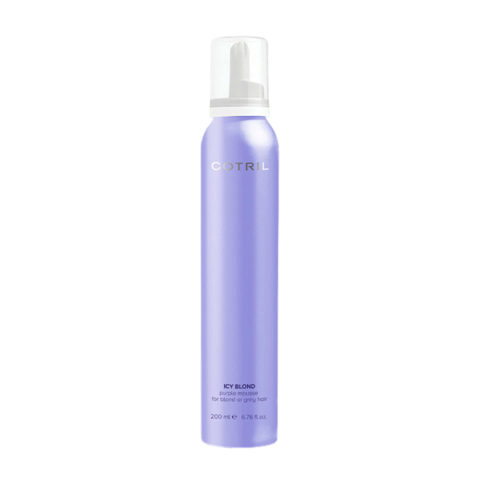 Cotril Icy Blond Blond Purple Mousse 200ml- anti-yellow conditioning mousse