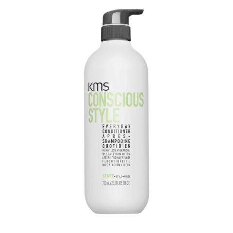 KMS Conscious Style Everyday Conditioner 750ml - conditioner for normal or fine hair