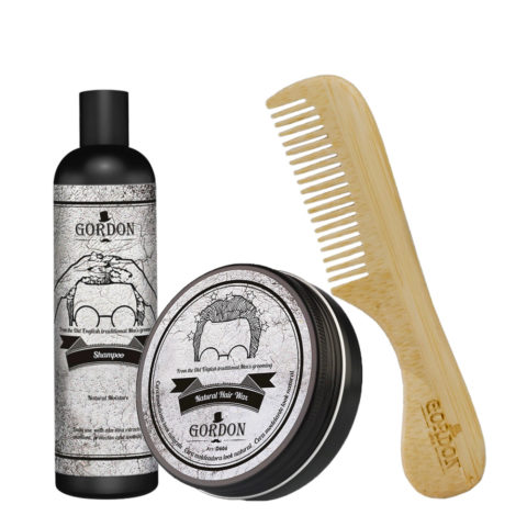 Gordon Shampoo 250ml Natural Wax100ml Brush