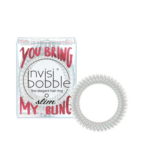 Invisibobble Slim You Bring My Bling - transparent spriral scrunchie