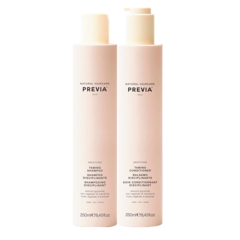 Previa Smoothing kit Taming Shampoo 250ml Conditioner 250ml