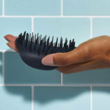 Tangle Teezer Scalp Brush Black - exfoliating and massaging brush