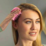 Tangle Teezer Scalp Brush Pink - exfoliating and massaging brush