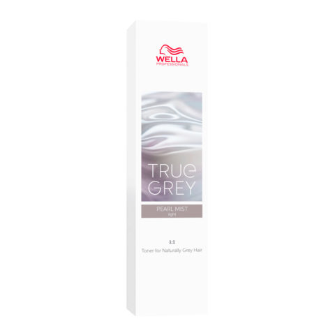 Wella True Grey Pearl Mist Light 60ml - toner for cendré-gray hair