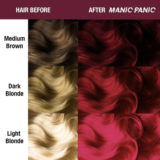 Manic Panic Amplified Cream Formula Vampire Red 118ml - long lasting semi-permanent color