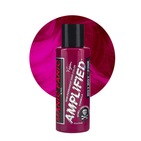 Manic Panic Amplified Cream Formula Hot Hot Pink 118ml - long lasting semi-permanent color