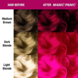 Manic Panic Amplified Cream Formula Hot Hot Pink 118ml - long lasting semi-permanent color