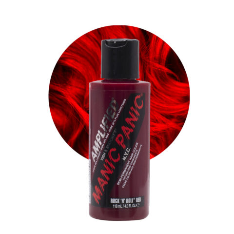 Manic Panic Amplified Cream Formula Rock & Roll Red 118ml - long lasting semi-permanent color