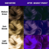 Manic Panic Amplified Cream Formula Ultra Violet 118ml - long lasting semi-permanent color