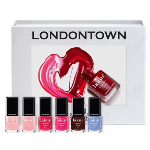 LondonTown Always in Love Set 6x7ml - mini size nail polish set