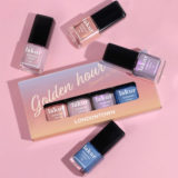 LondonTown Golden Hour Kit 4x7ml - mini size nail polish set