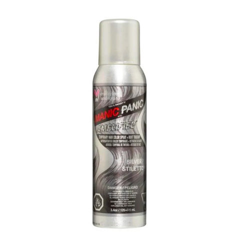 Manic Panic Amplified Spray-on Silver Stiletto 125ml - temporary spray color