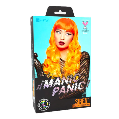 Manic Panic Psychedelic Sunrise Siren Wig - orange wig