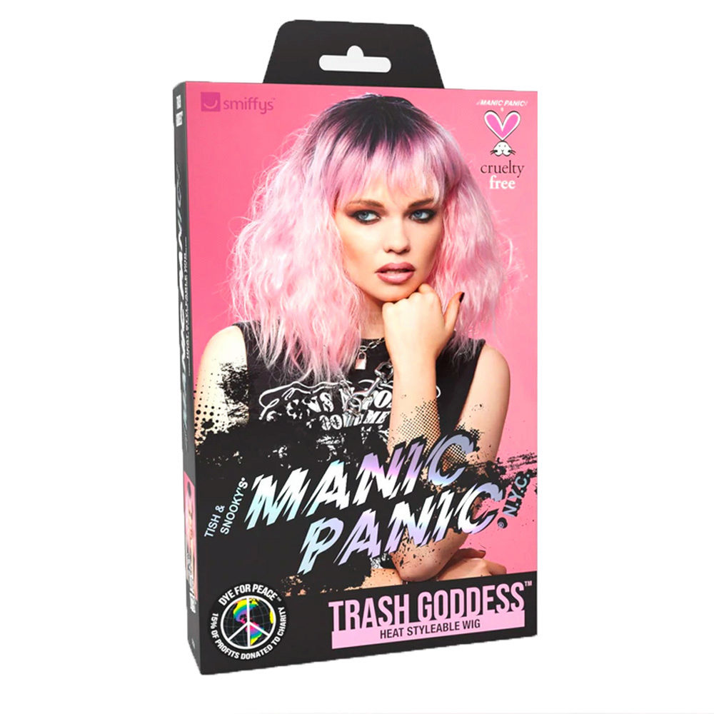 Manic Panic Blue Valentine Glam Doll Wig