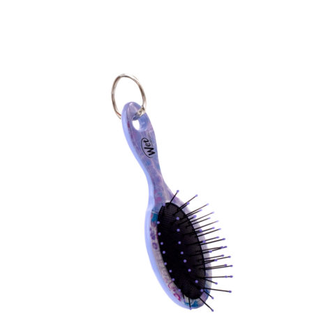 WetBrush Pro Fantastic Voyage Multicolor Violet - keychain brush