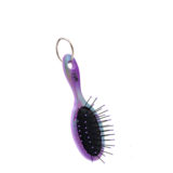 WetBrush Pro Fantastic Voyage Multicolor Purple - keychain brush