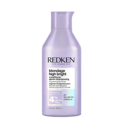 Redken Blondage High Bright Conditioner 300ml - conditioner for blond and shiny hair