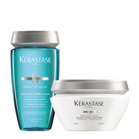 Kerastase Specifique Dermo-Calm Shampoo and Masque Hydra - Apaisant 200ml