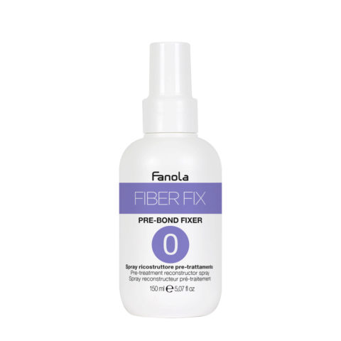 Fanola Fiber Fix Pre-Bond Fixer n ° 0 150ml - pre-treatment rebuilding spray