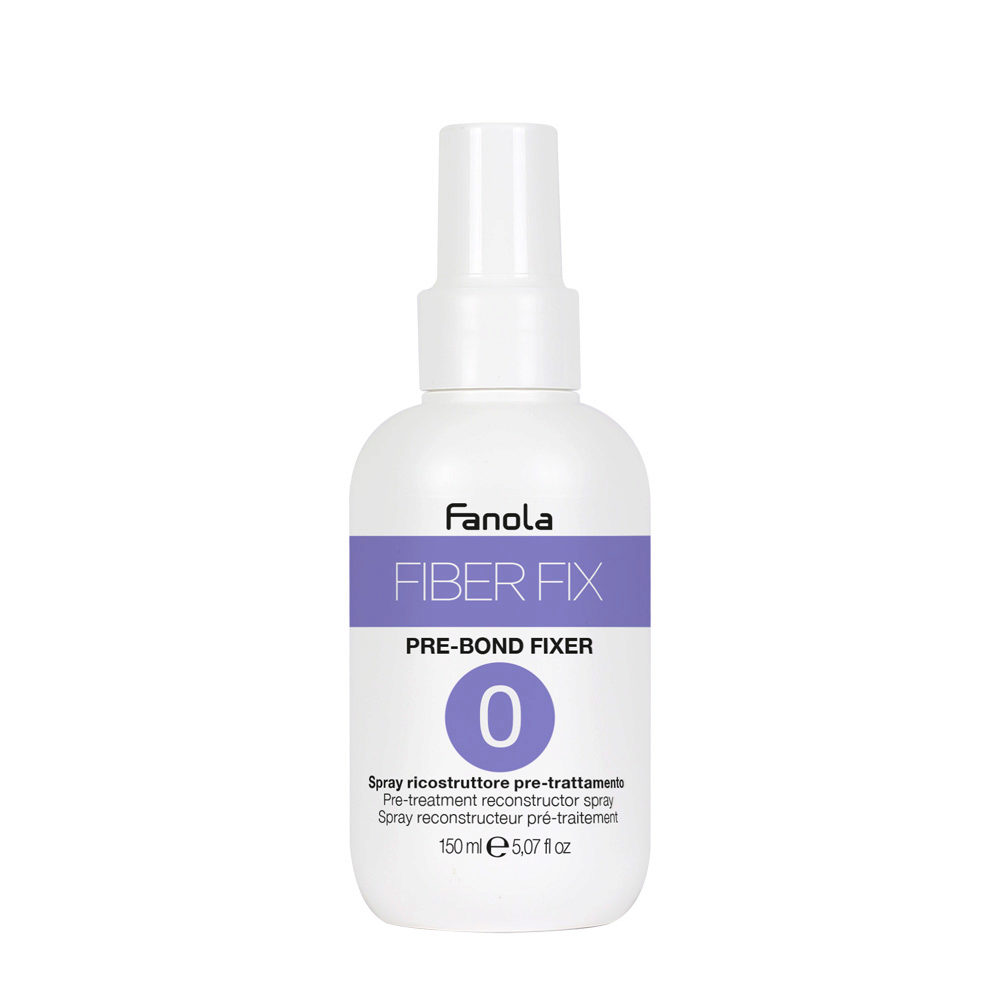 Fanola Fiber Fix Pre-Bond Fixer n ° 0 150ml - pre-treatment rebuilding spray