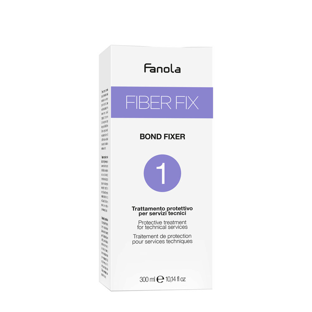 Fanola Fiber Fix Bond Fixer n ° 1 300ml - protective treatment for technical services