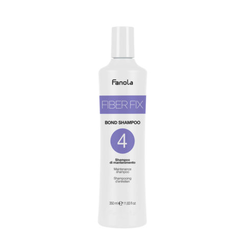 Fanola Fiber Fix Fiber Shampoo n ° 4 350ml - maintenance shampoo