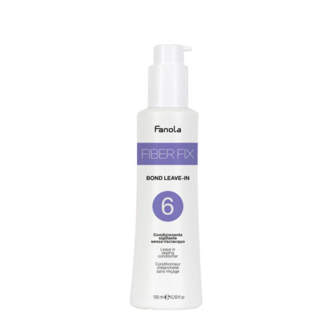 Fanola Fiber Fix Bond Leave in n ° 6 195ml - conditioner sealant without rinsing