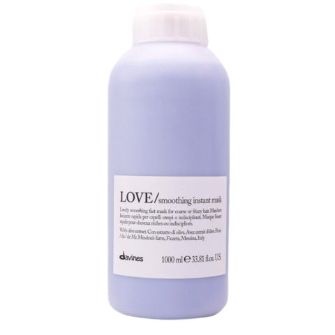 Davines Essential Haircare Love Smoothing Istant Mask 1000ml - curly hair mask