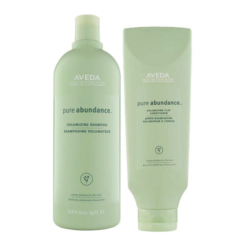 Aveda Pure Abundance Volumizing Shampoo 1000ml Conditioner 500ml