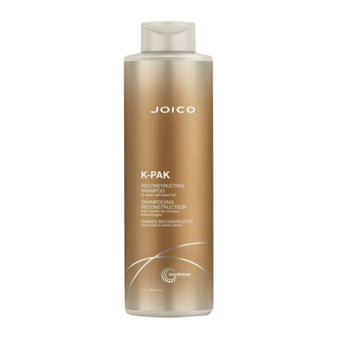 Joico K-Pak Reconstructing Shampoo 1000ml - restructuring shampoo for damaged hair