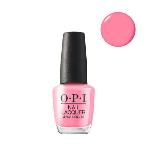 OPI Nail Lacquer Spring NLD52 Racing for Pinks 15ml - cream pink nail polish