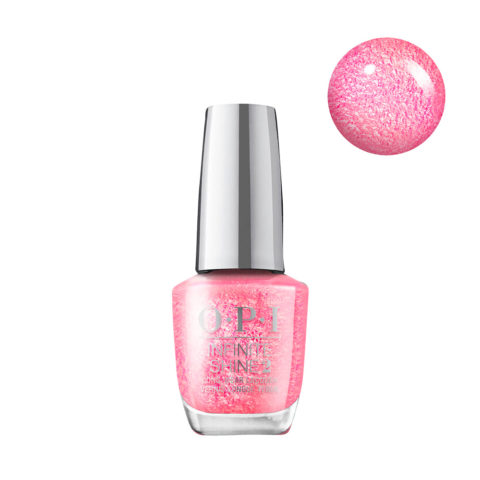 OPI Nail Lacquer Infinite Shine Spring Collection ISLD51 Pixel Dust 15ml - long lasting pearl pink nail polish