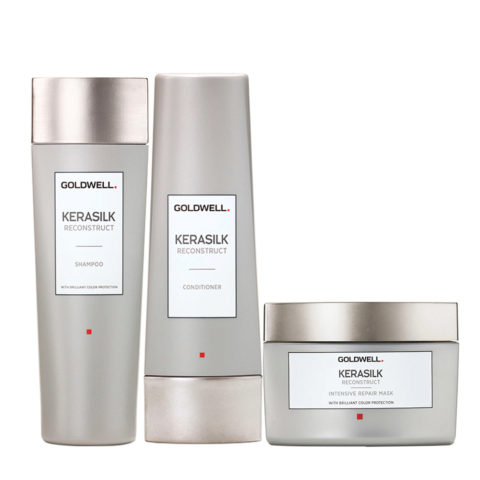 Goldwell Kerasilk Reconstruct Shampoo250ml Conditioner200ml Mask200ml