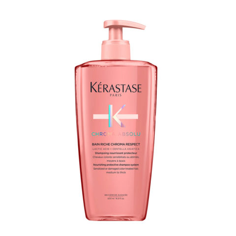 Kerastase Chroma Absolu Bain Riche Chroma Shampoo 500ml - protective and nourishing shampoo