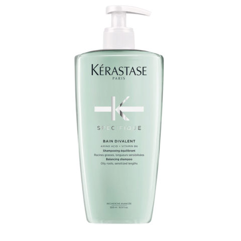 Kérastase Spécifique Bain Divalent Shampoo 500ml - balancing shampoo for oily scalp