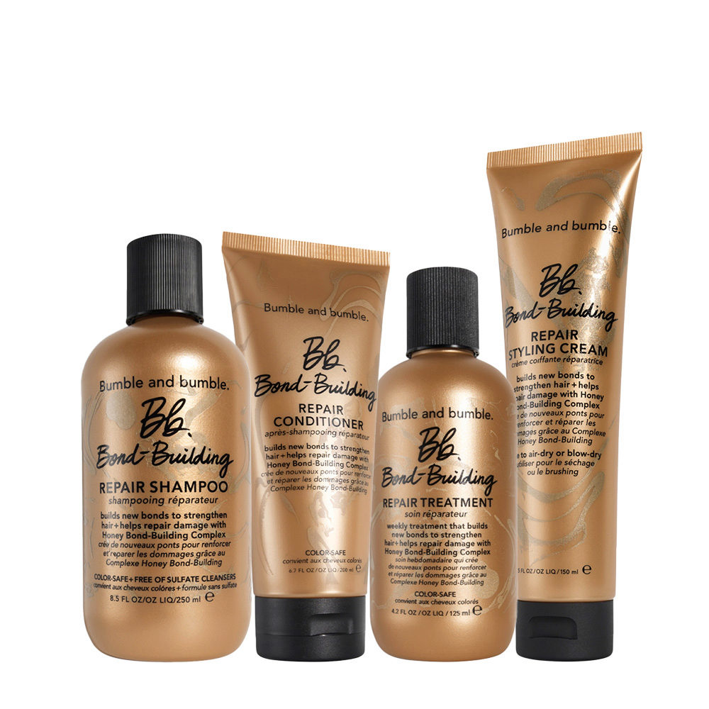 Bumble and bumble. Bb. Bond Building Shampoo 250ml Conditioner 200ml Mask 125ml Cream 150ml