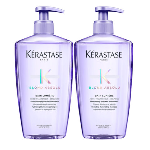 Kerastase Blond Absolu Bain lumiere 500ml x 2- illuminating shampoo for blonde hair