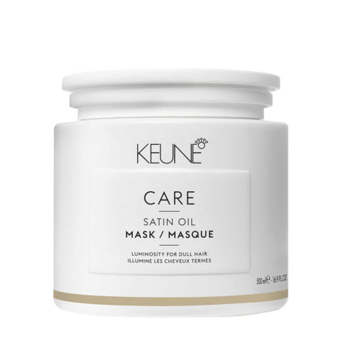Keune Care Line Satin Oil Mask 500ml - Illuminating Mask For Dull And Dry Hair