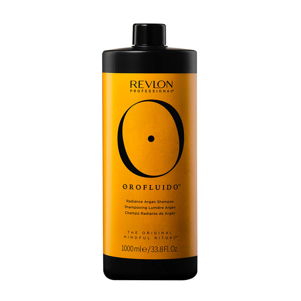 Revlon Orofluido Radiance Argan Shampoo 1000ml - moisturizing shampoo