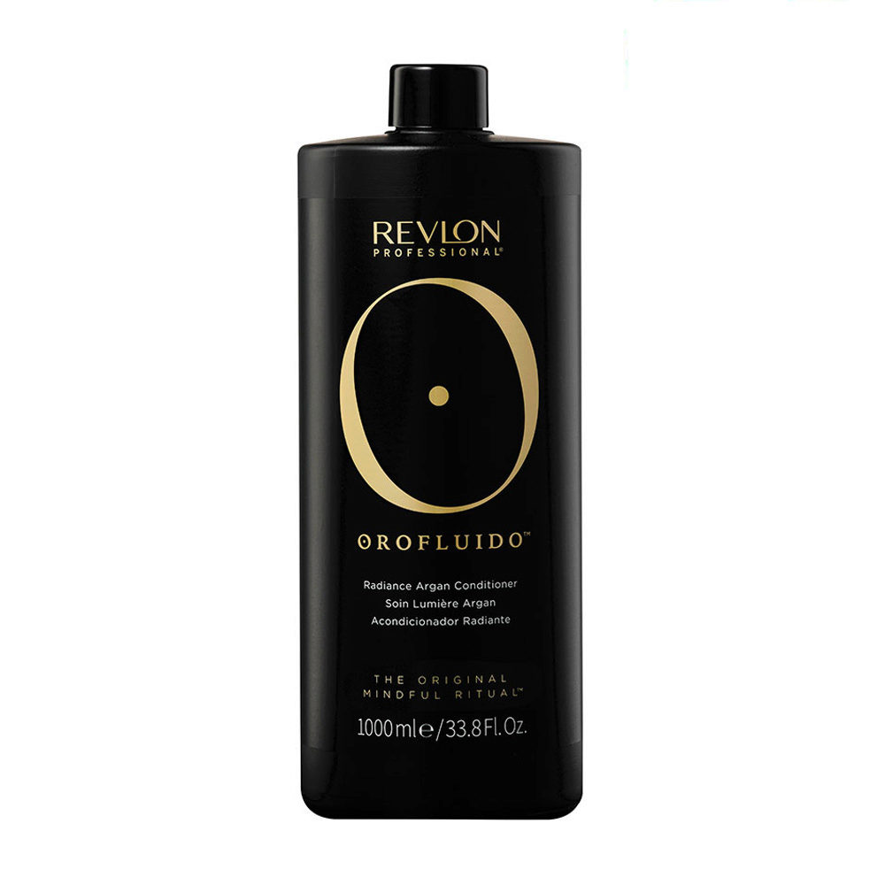 Revlon Orofluido Radiance Argan Conditioner 1000ml - moisturizing conditioner