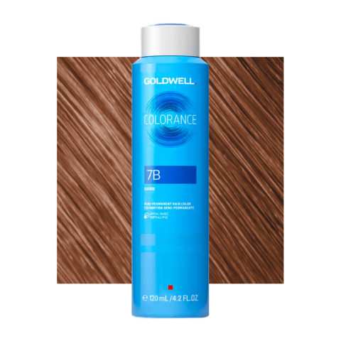 7B Medium safari blonde Goldwell Colorance Warm browns can 120ml