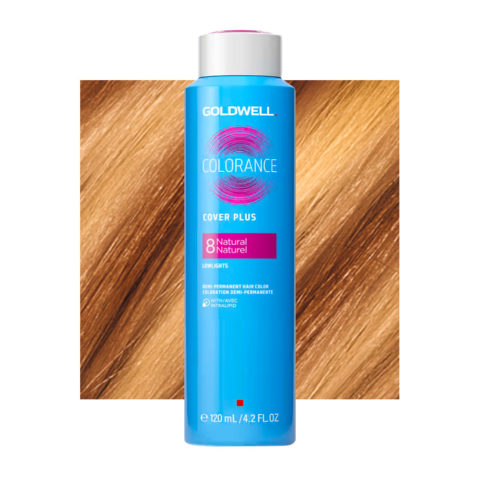 8 Natural Naturel Goldwell Colorance Cover Plus Can 120ml - clear blonde