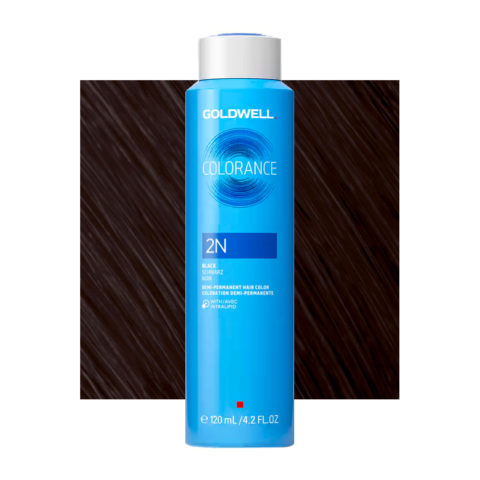 2N Natural Black Goldwell Colorance Naturals Can 120ml