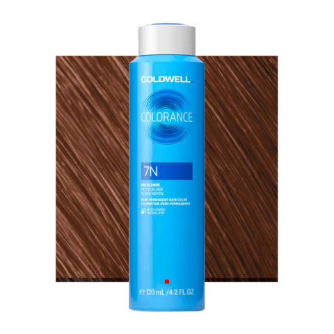 7N Mid blonde Goldwell Colorance Naturals can 120ml