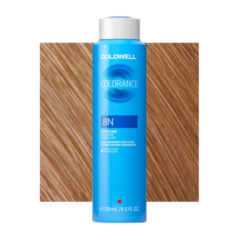 8N Natural Light Blonde Goldwell Colorance Naturals Can 120ml