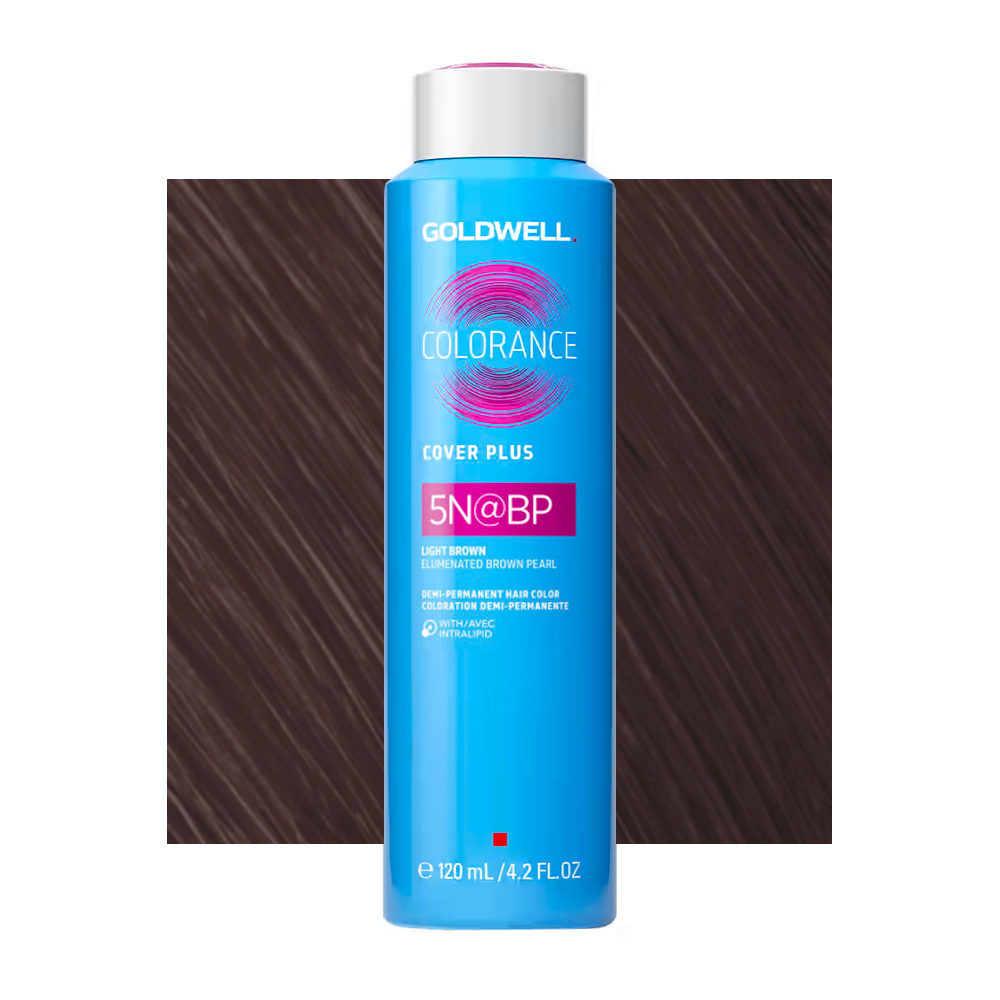 5N@BP Light brown pearl brown Goldwell Colorance Cover plus Elumenated naturals can 120ml