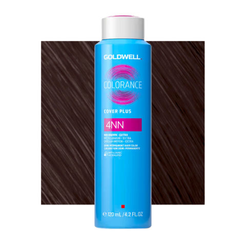 4NN Mid brown extra Goldwell Colorance Cover plus Naturals can 120ml