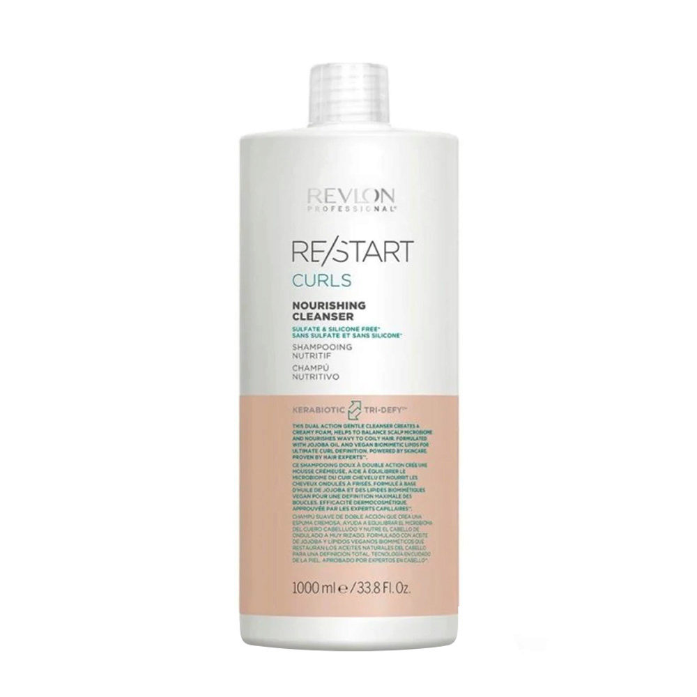 Revlon Restart Curly Nourishing Cleanser 1000ml