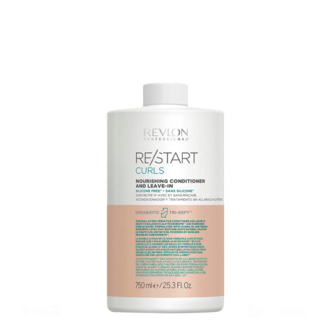 Revlon Restart Nourishing Conditioner Leave In 750ml - conditioner for curly hair